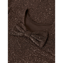NAME IT Glimmer Kjole Ditsa Hot Fudge